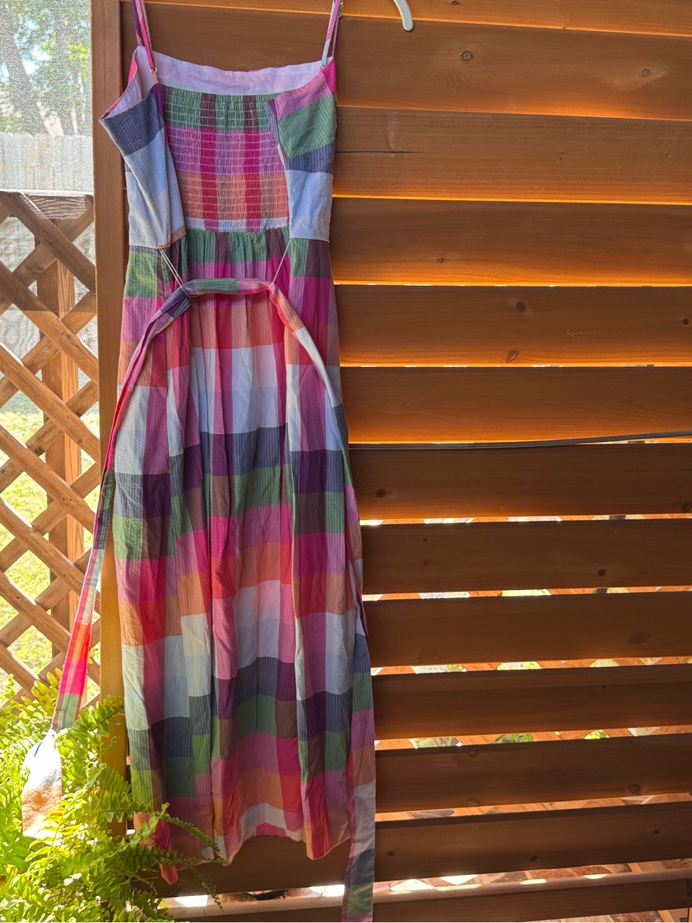 Kate Spade for Target Plaid Maxi Dress in Multi Plaid and Never Worn - Picture 12 of 13